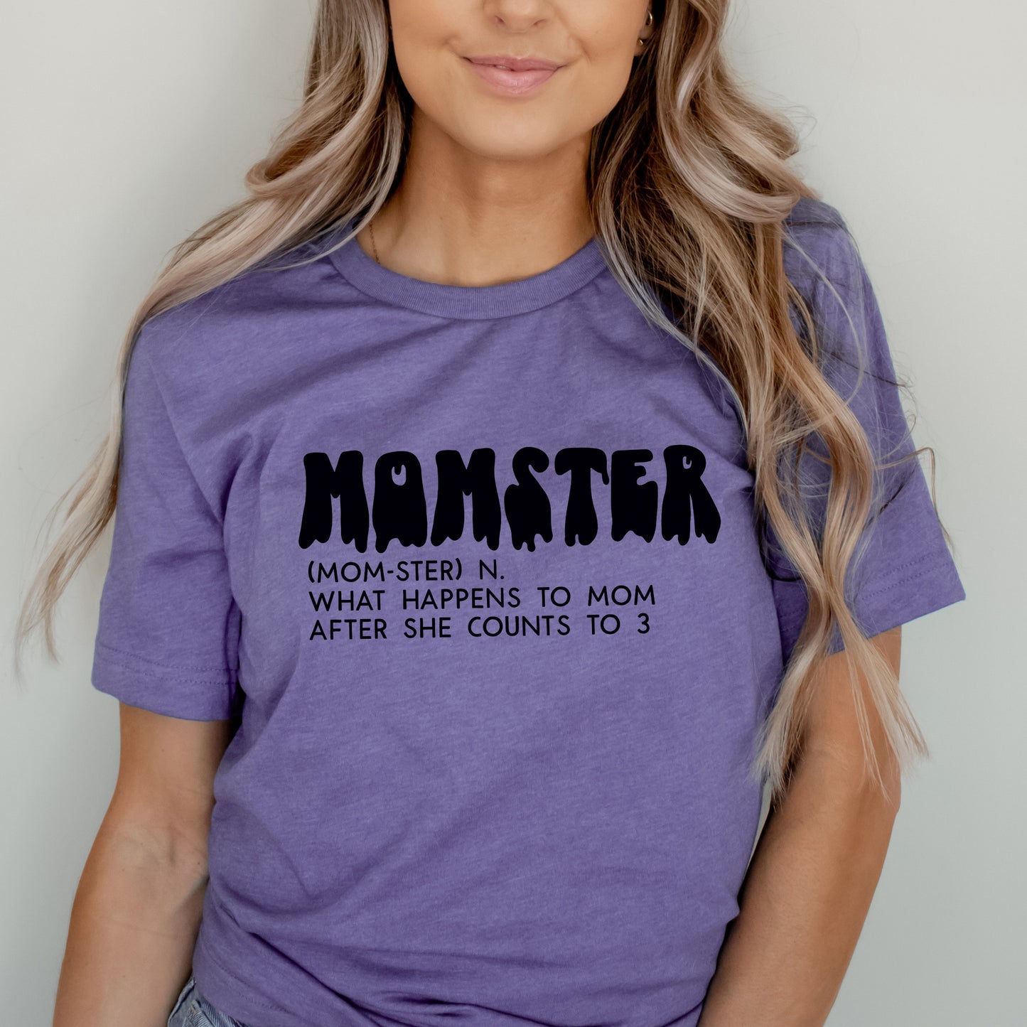 Halloween Momster Definition | Short Sleeve Crew Neck