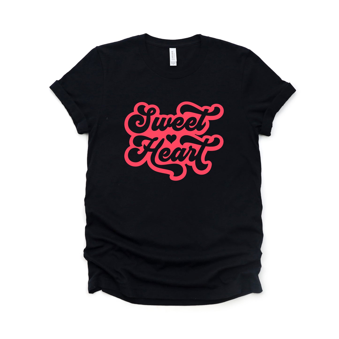 Sweet Heart Retro | Short Sleeve Graphic Tee
