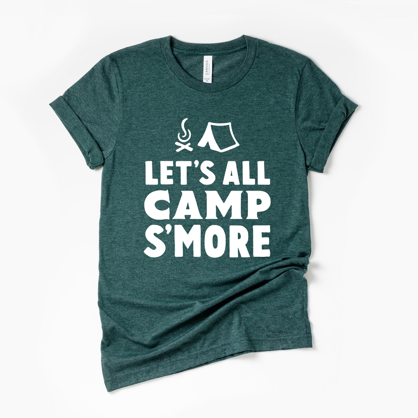 Let's All Camp S'More | Short Sleeve Graphic Tee
