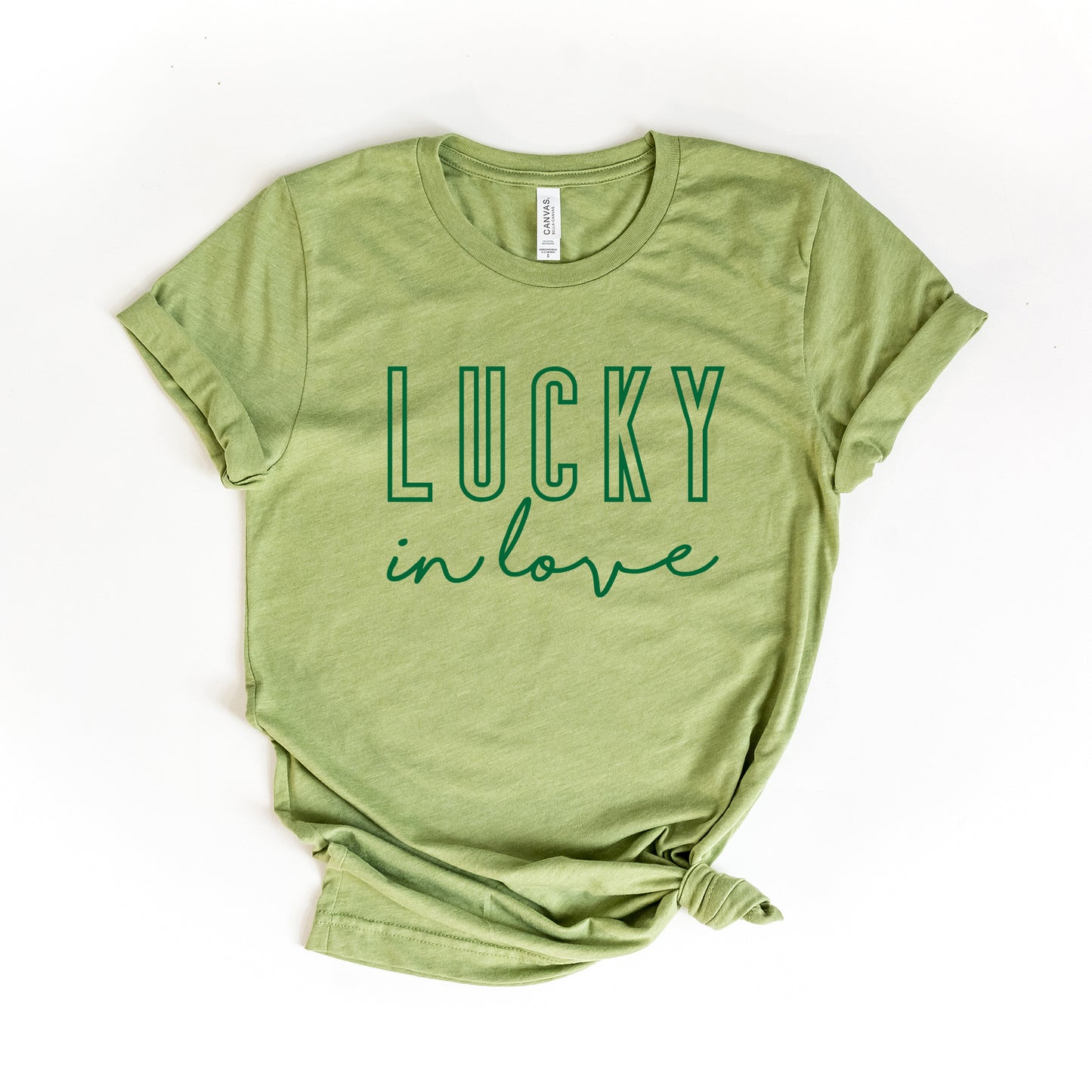 Lucky In Love | Short Sleeve Graphic Tee