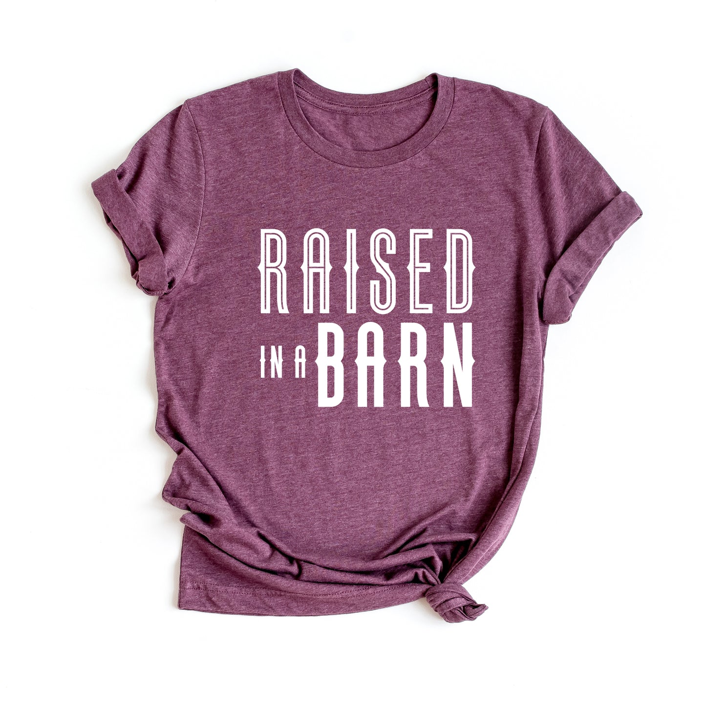 Raised In A Barn | Short Sleeve Crew Neck