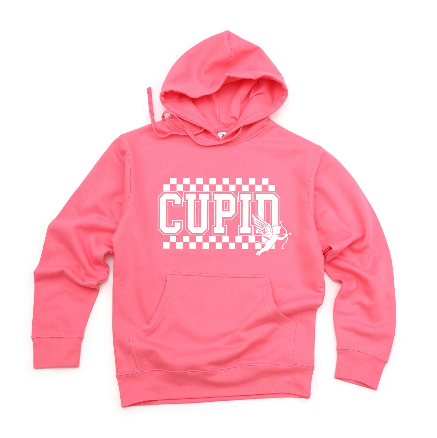 Cupid Varsity Checkered | Hoodie