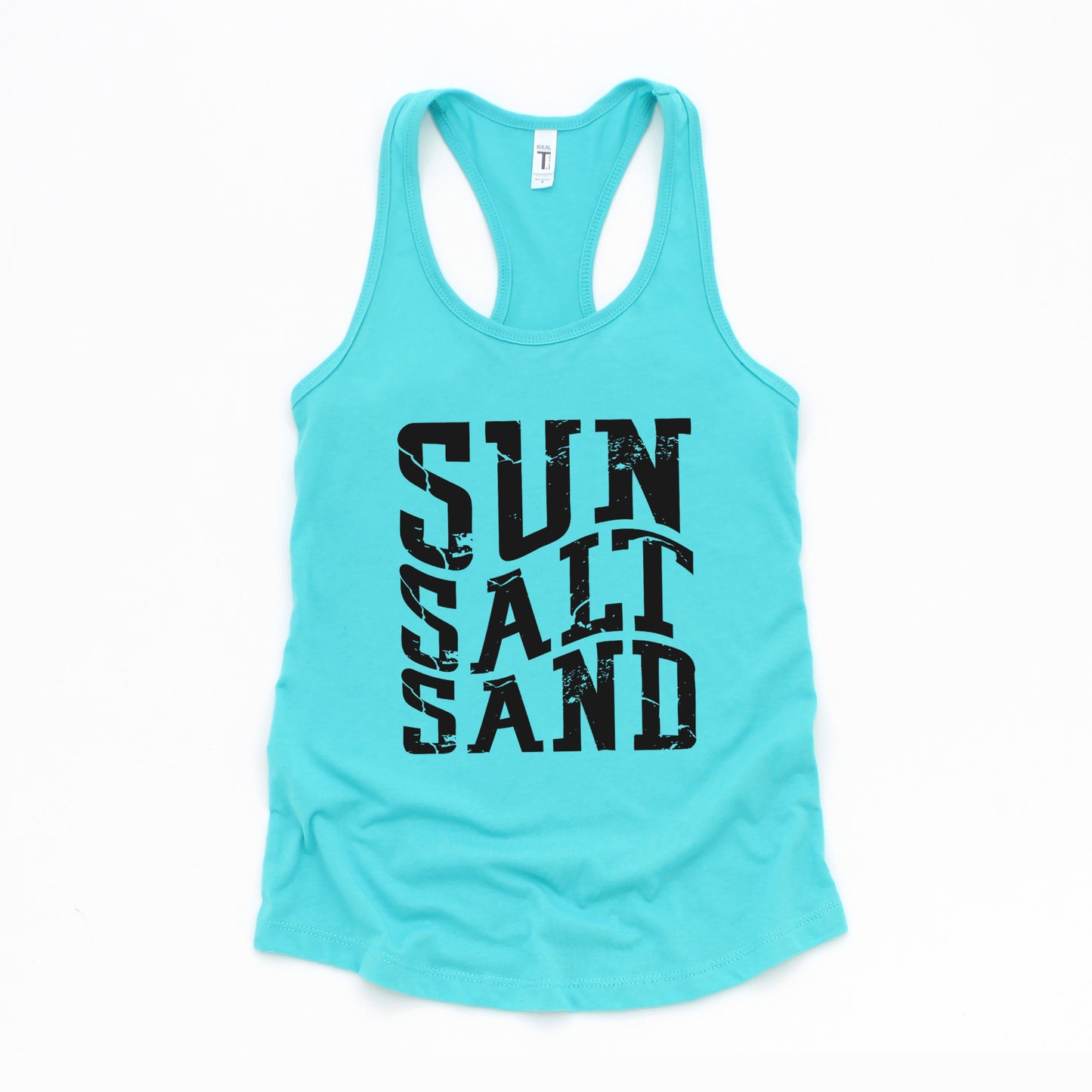 Sun Salt Sand Wavy | Racerback Tank