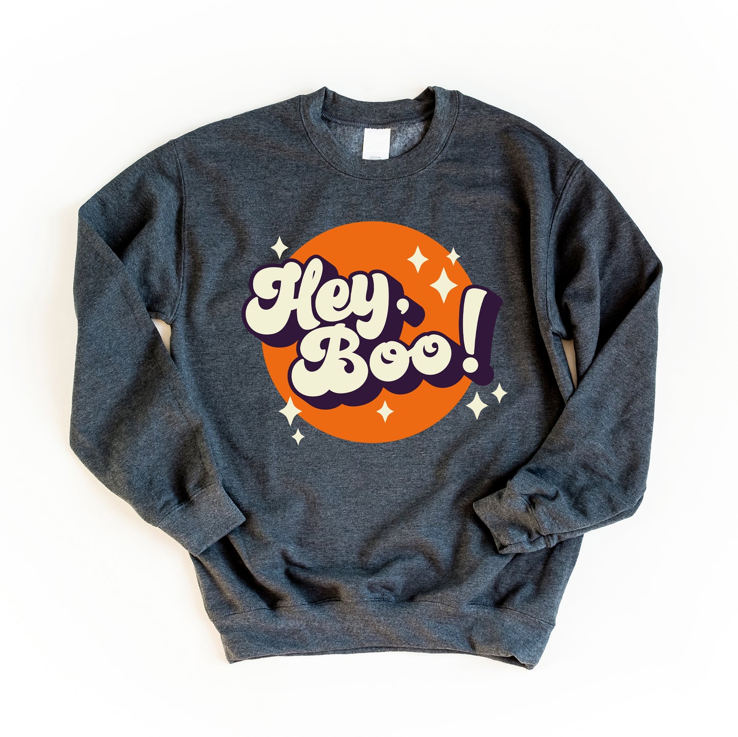 Retro Hey Boo | Graphic Sweatshirt