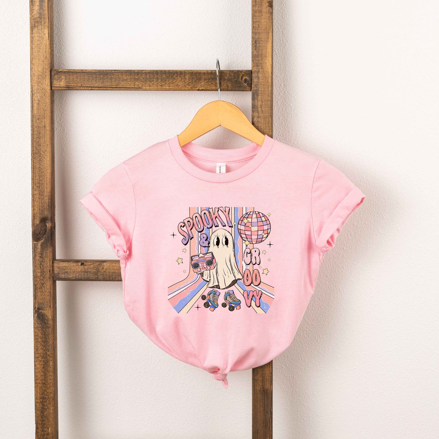 Spooky And Groovy | Toddler Graphic Short Sleeve Tee