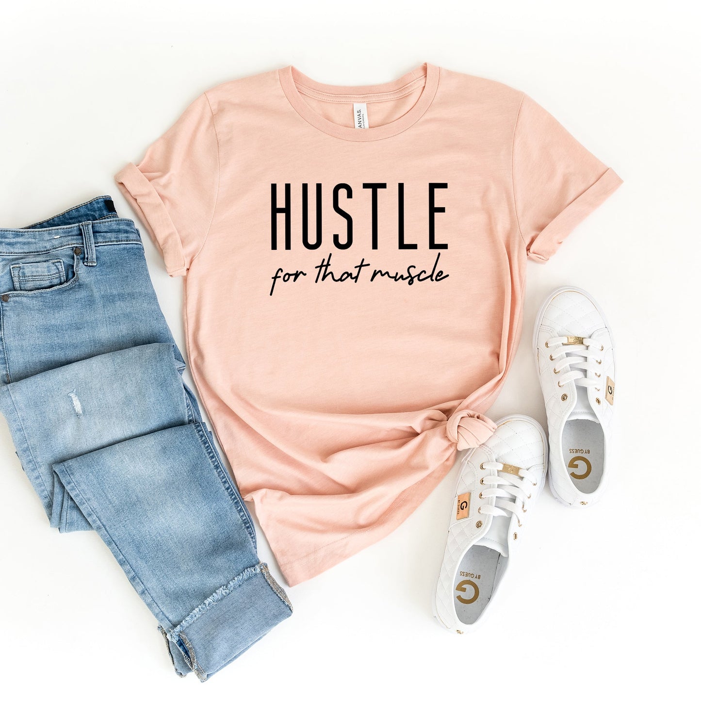 Hustle For That Muscle | Short Sleeve Graphic Tee