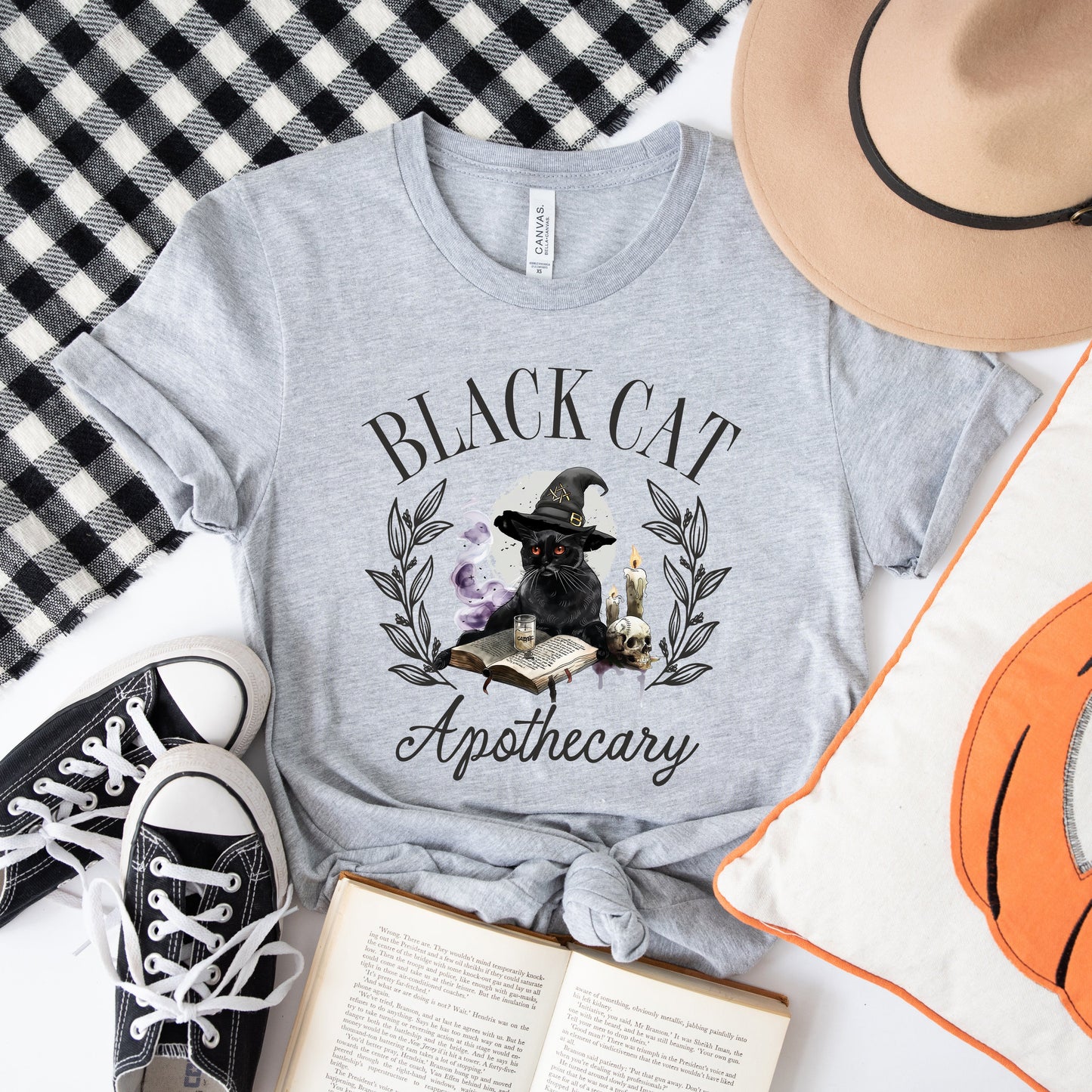 Black Cat Apothecary | Short Sleeve Graphic Tee