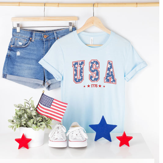 USA Varsity Stars | Short Sleeve Graphic Tee