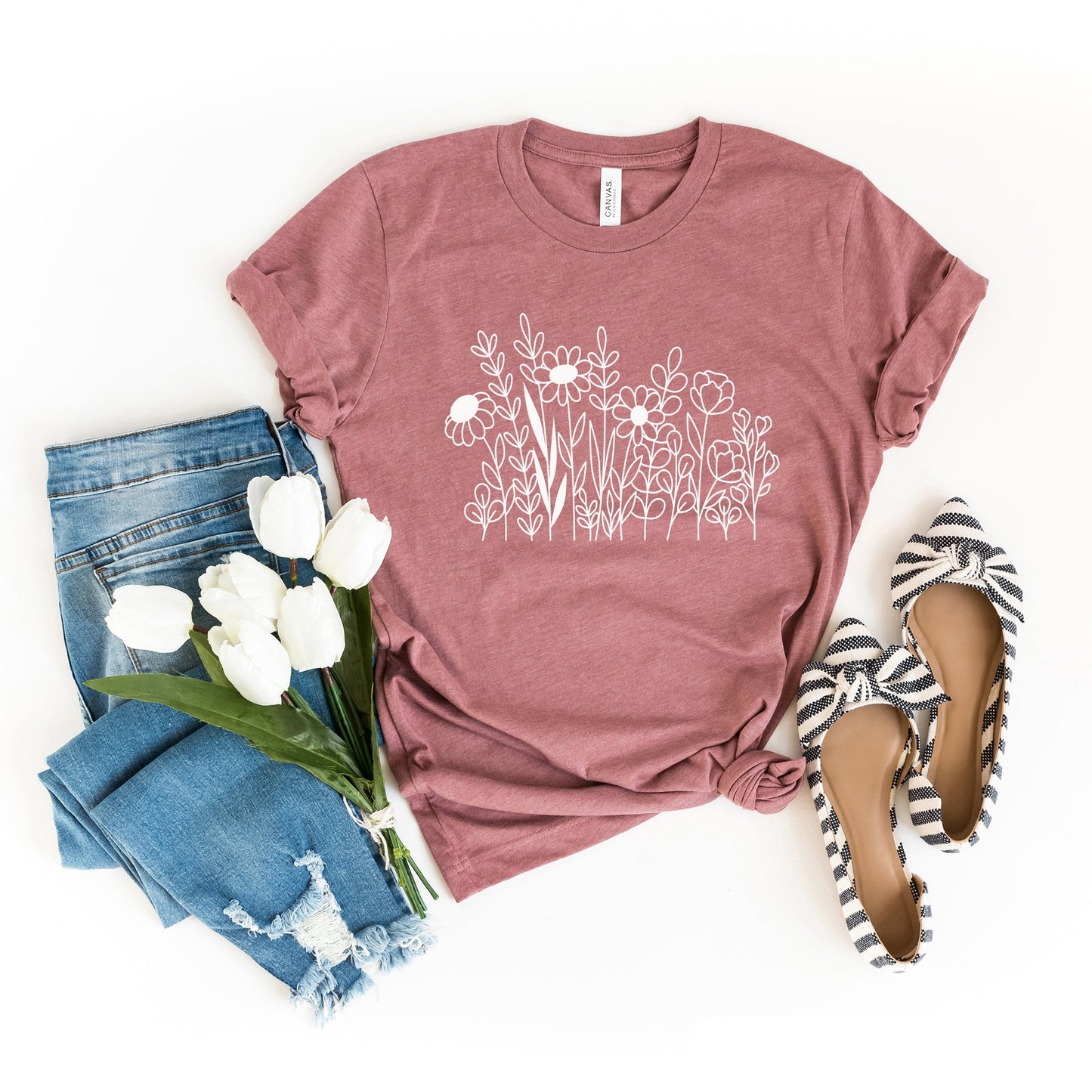 Wildflower Garden | Short Sleeve Graphic Tee
