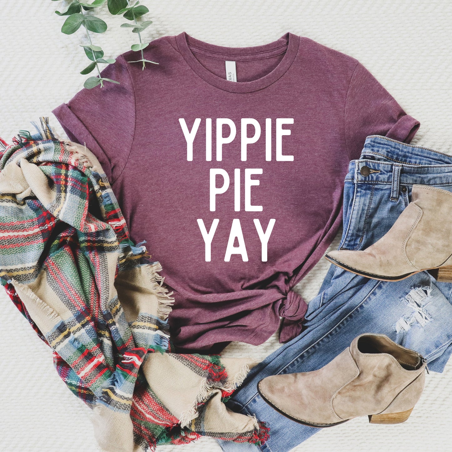 Yippie Pie Yay | Short Sleeve Graphic Tee