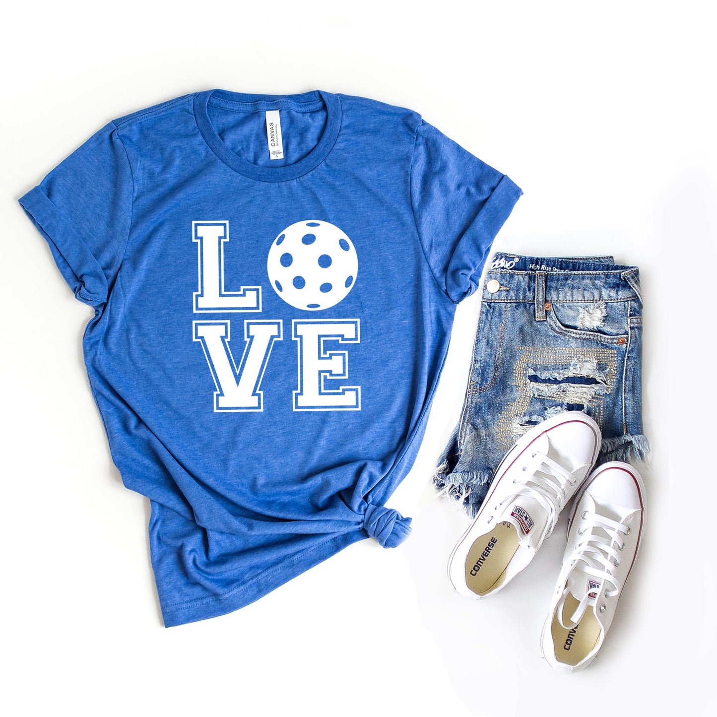 Pickleball Love | Short Sleeve Graphic Tee