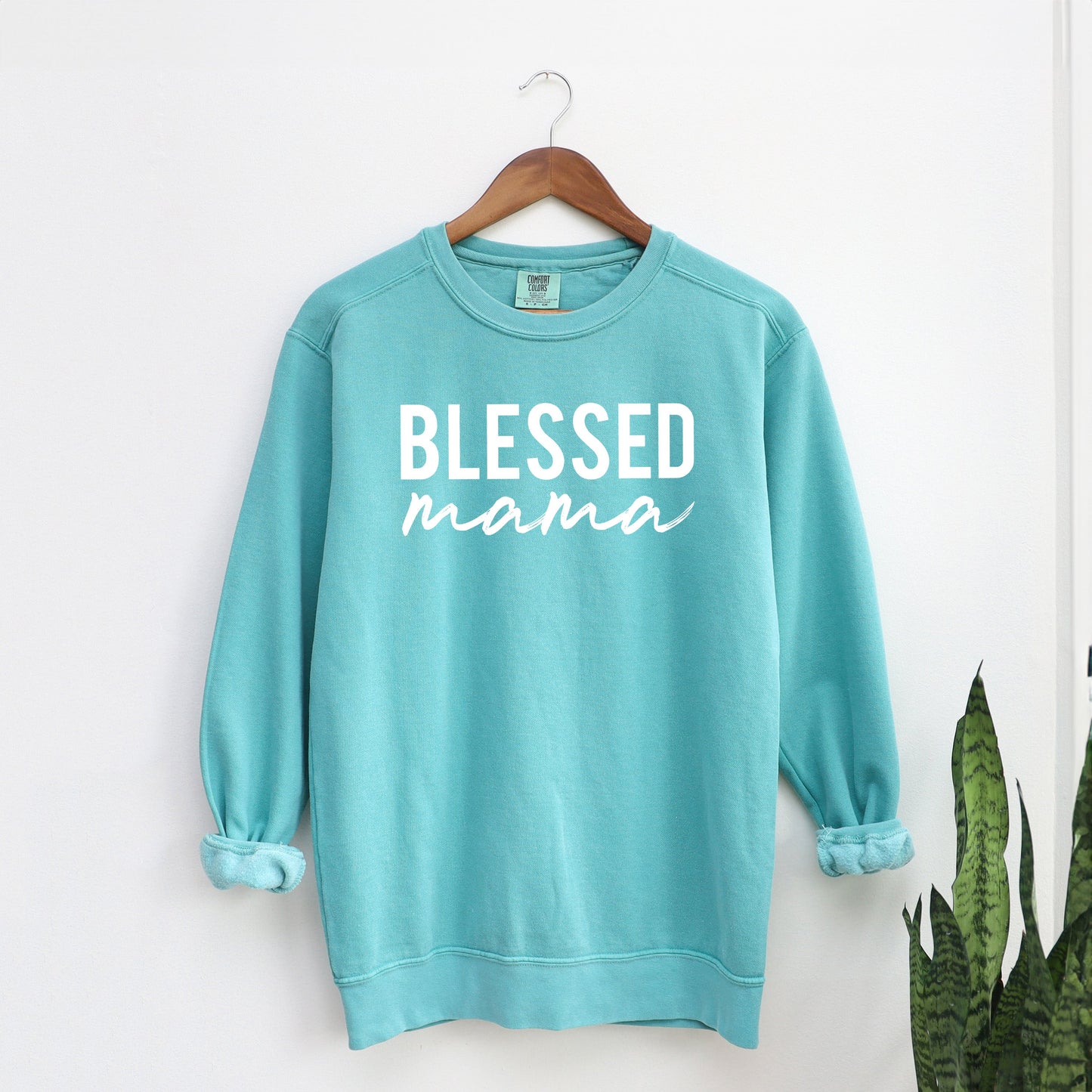 Bless Mama | Garment Dyed Sweatshirt