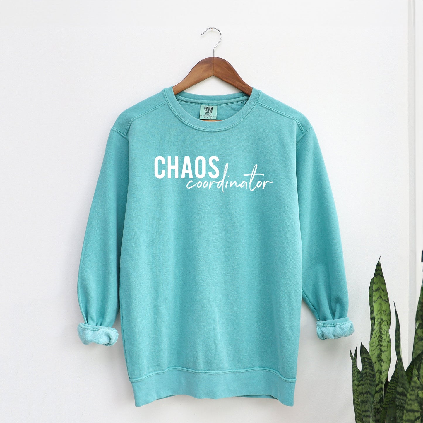 Chaos Coordinator | Garment Dyed Sweatshirt