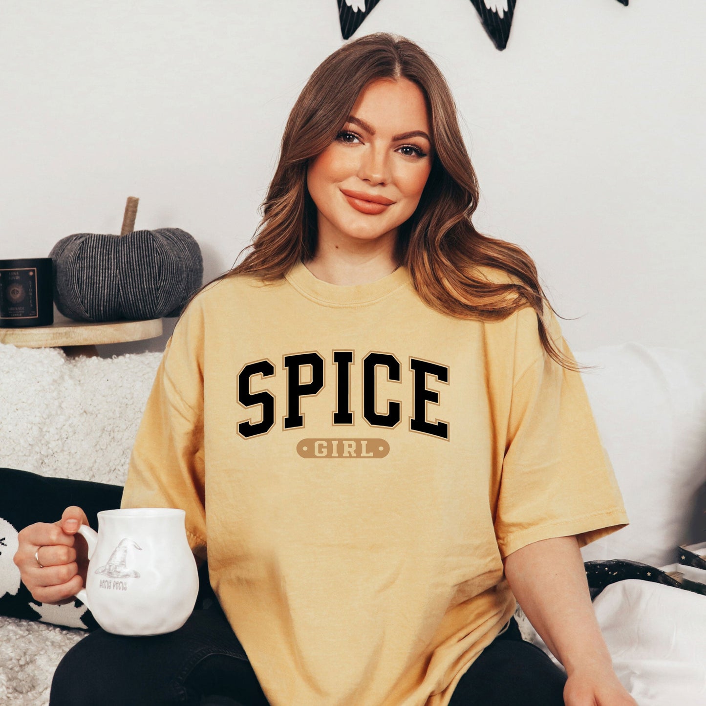 Spice Girl Varsity | Garment Dyed Tee