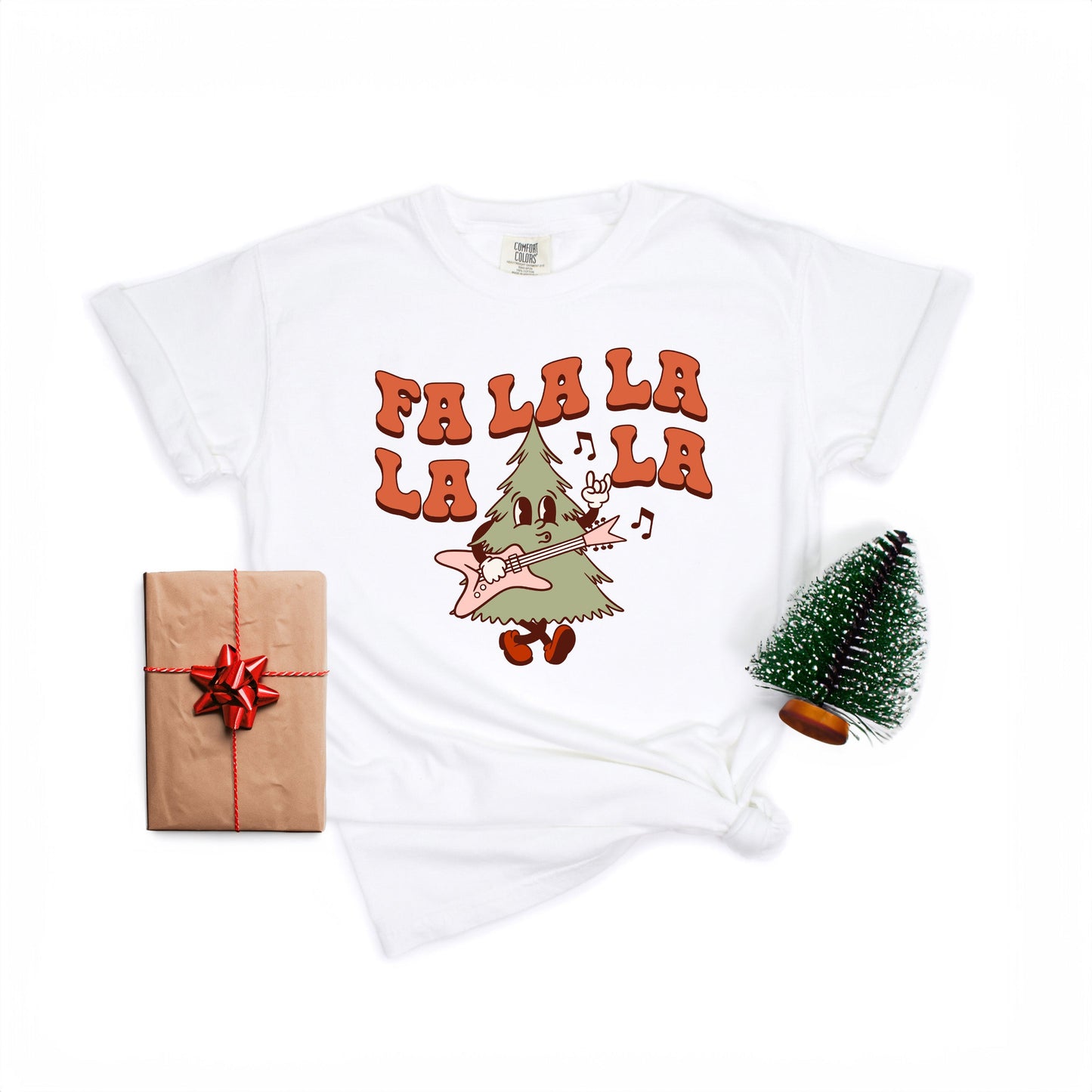 Fall La La Rockin Tree | Garment Dyed Tee