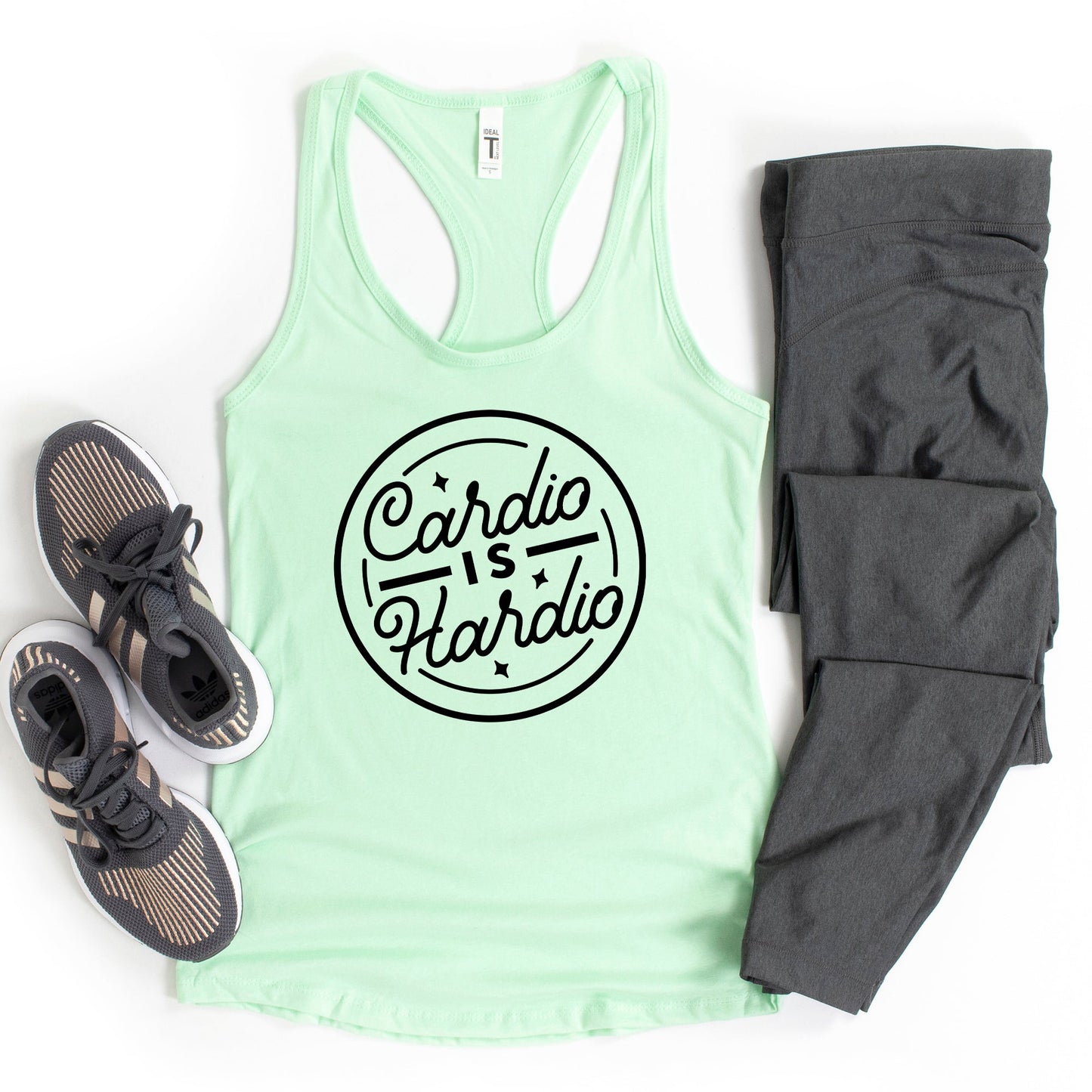 Cardio Is Hardio | Racerback Tank