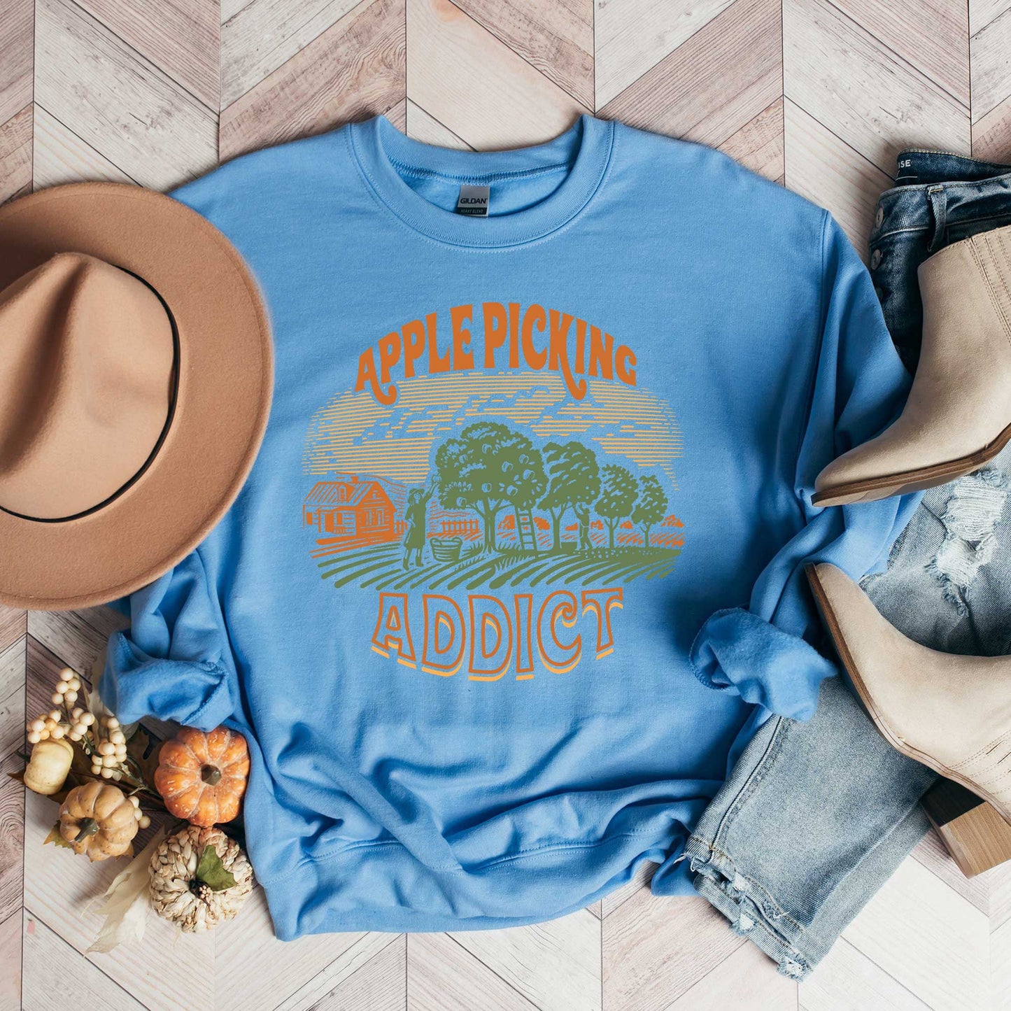 Apple Picking Addict | Sweatshirt