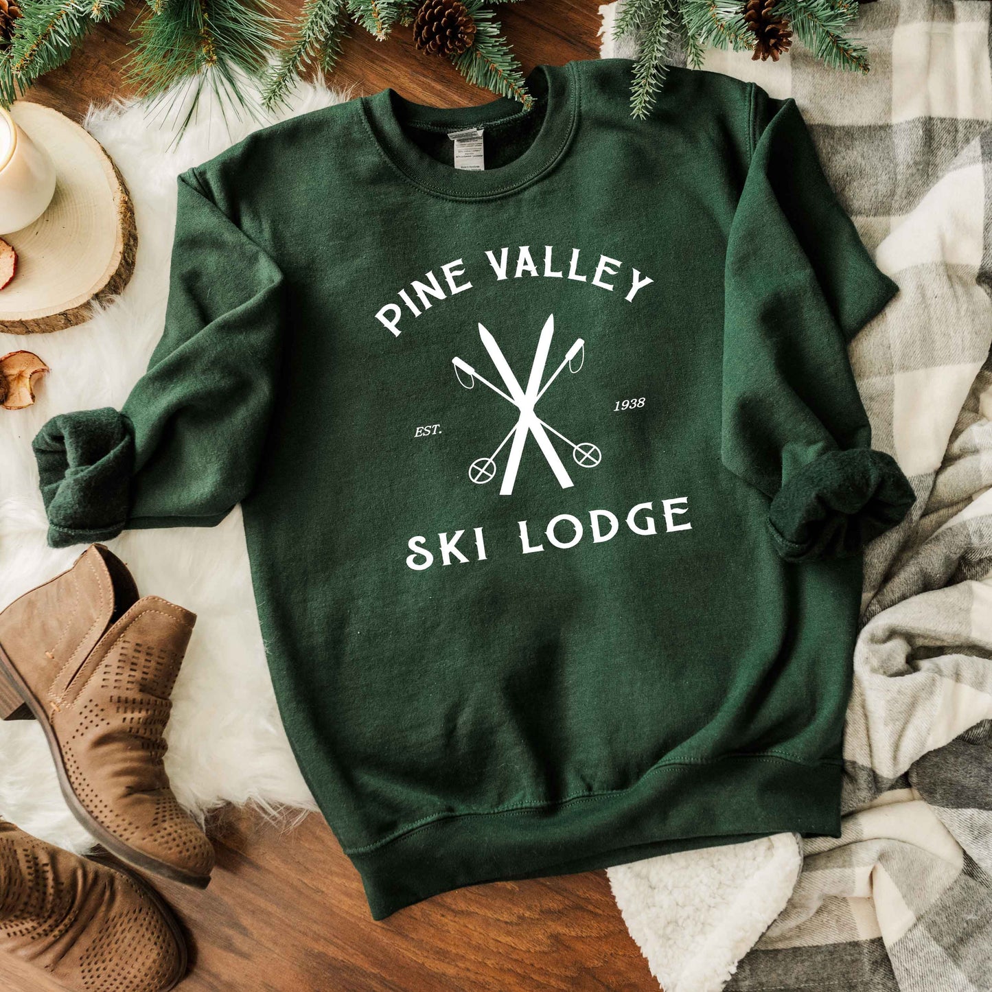 Pine Valley Ski Lodge | Sweatshirt