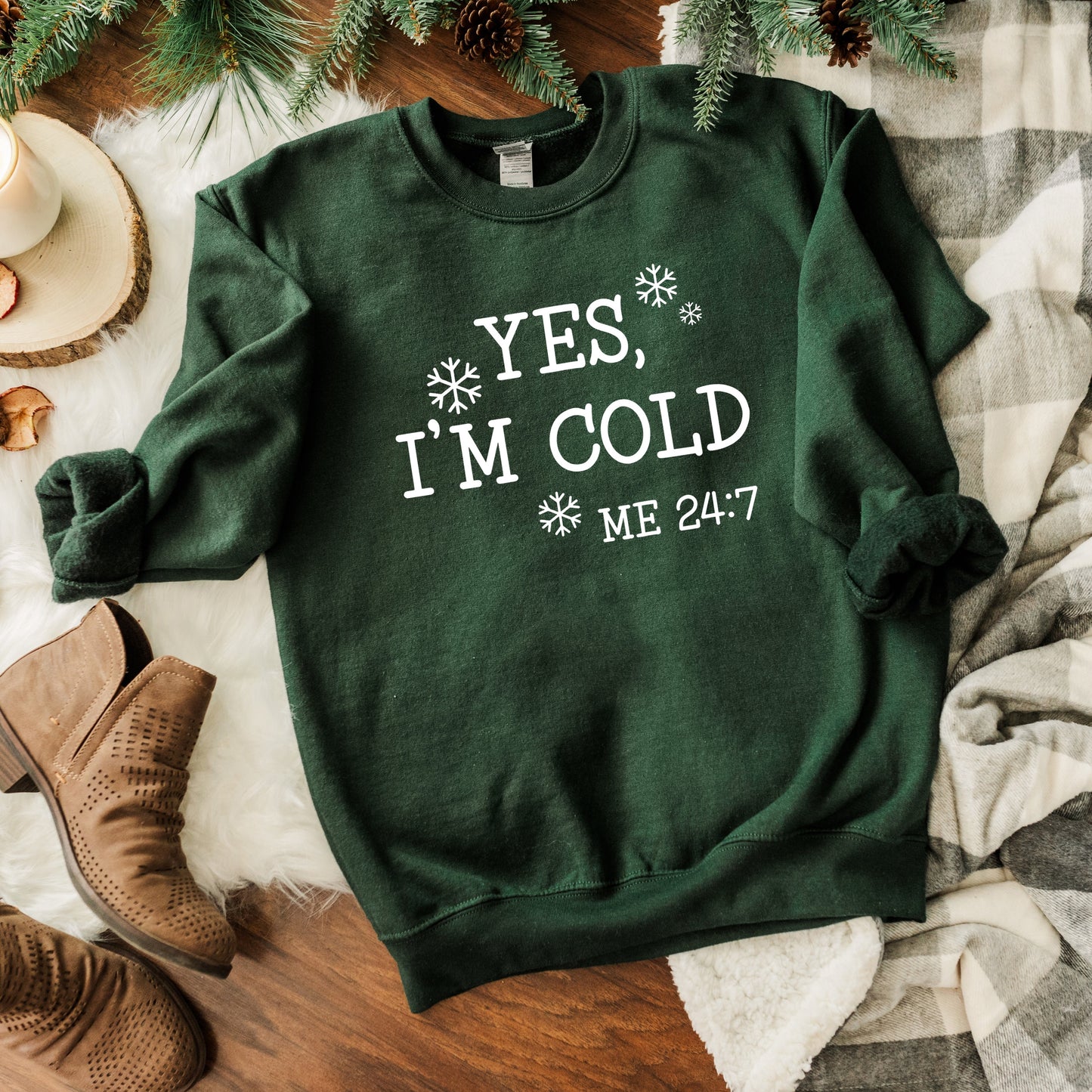 Yes I'm Cold | Sweatshirt