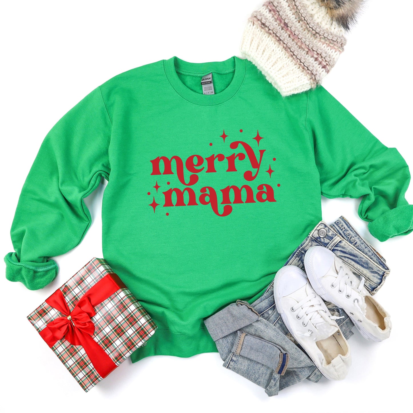 Whimsical Merry Mama | Sweatshirt