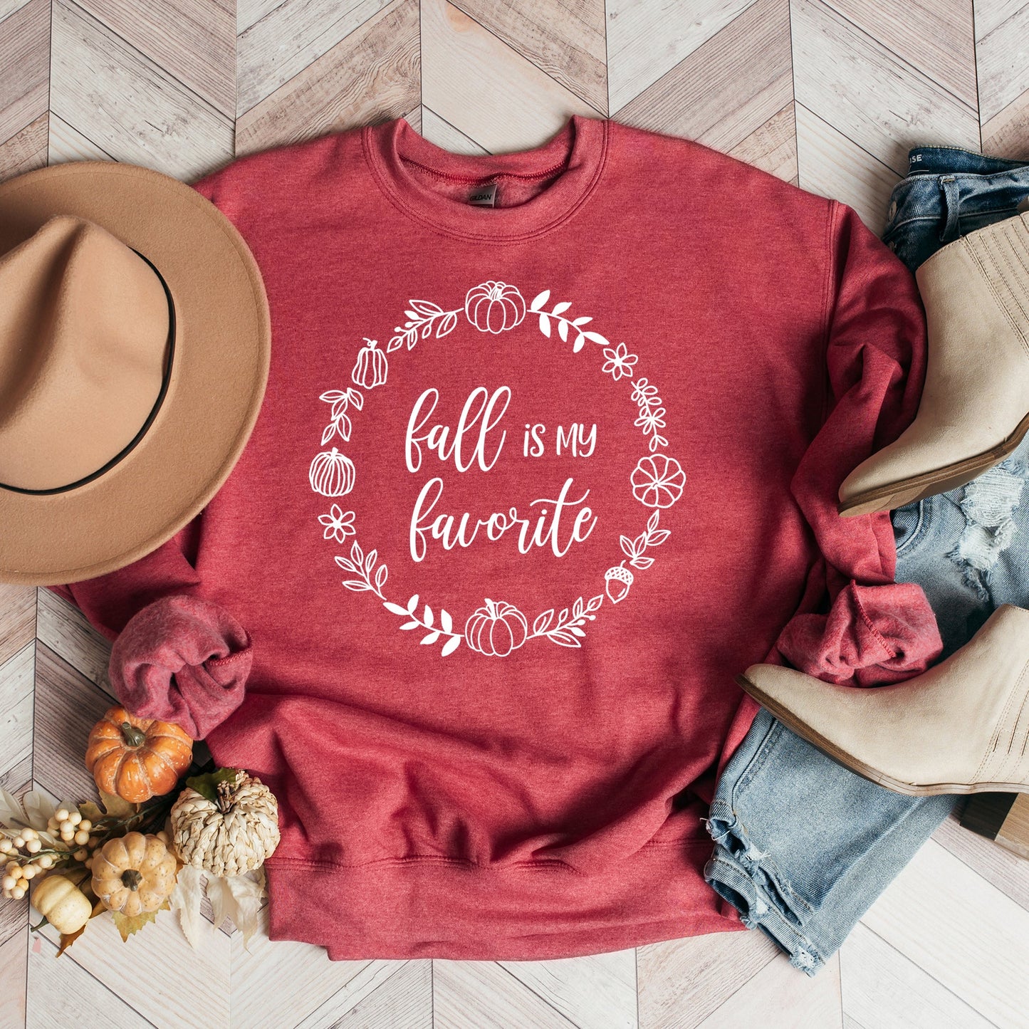 Fall Is My Favorite Circle | Sweatshirt