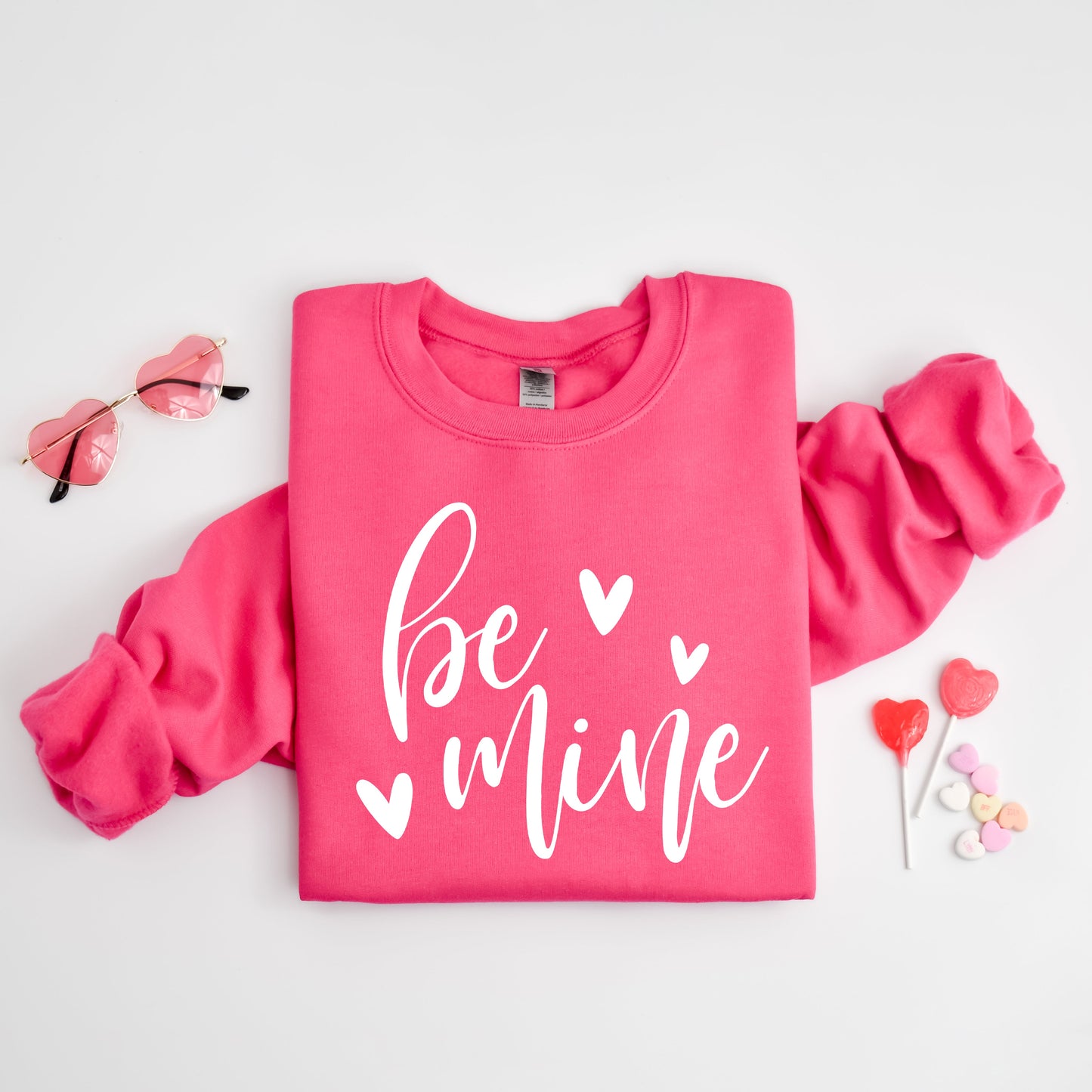 Be Mine Cursive | Sweatshirt