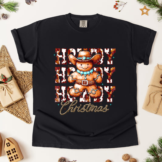 Howdy Gingerbread | Garment Dyed Tee
