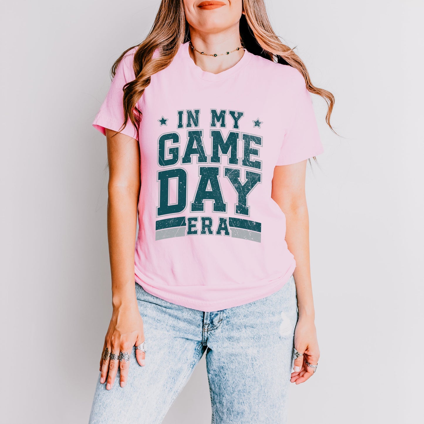 In My Game Day Era - Green | Short Sleeve Graphic Tee