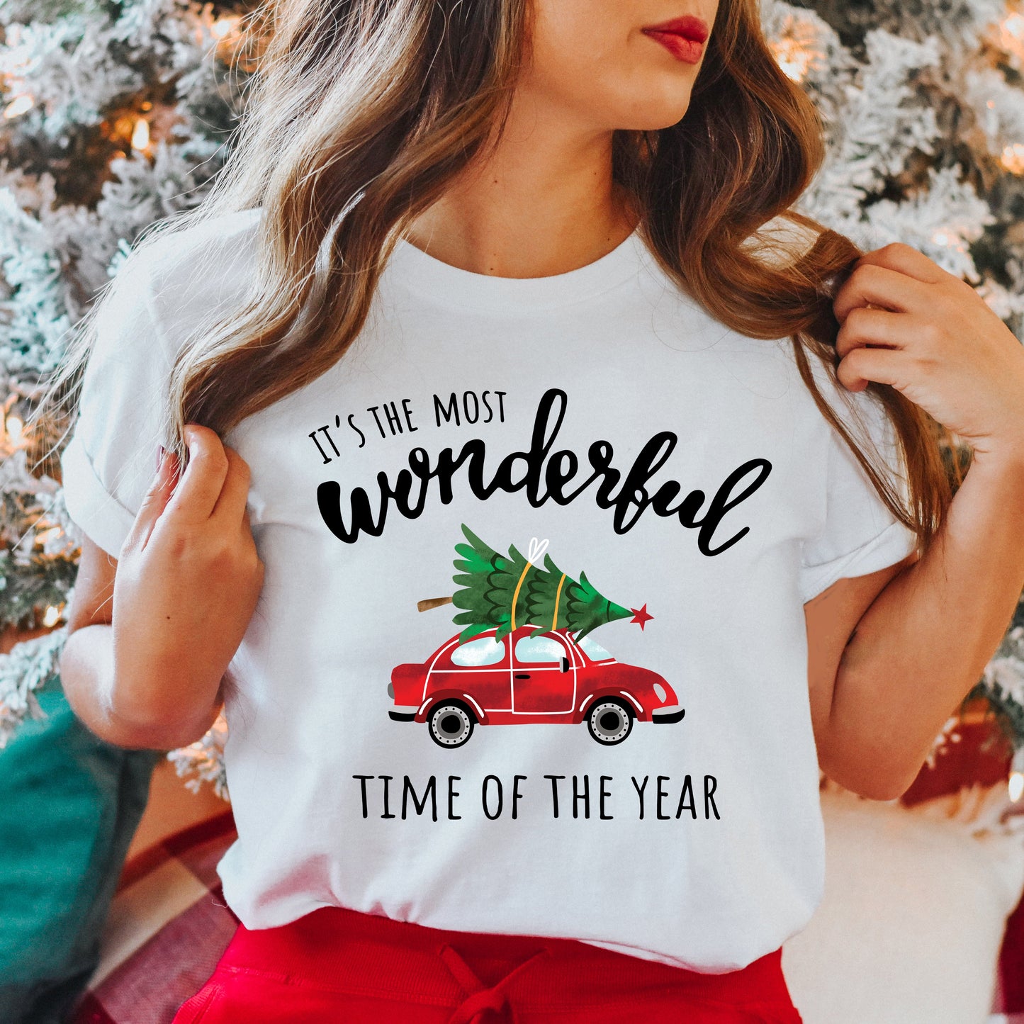 It's The Most Wonderful Time Car | Short Sleeve Crew Neck