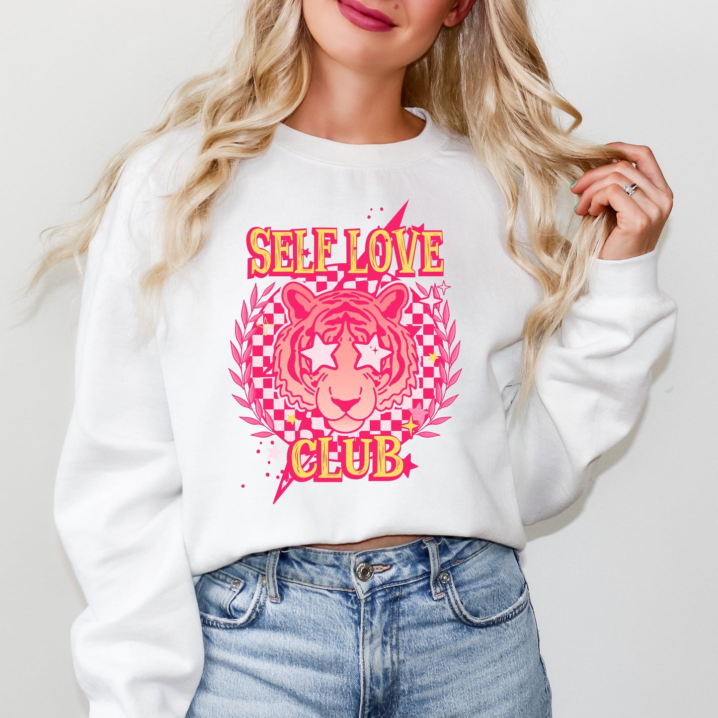 Self Love Club Tiger | Sweatshirt