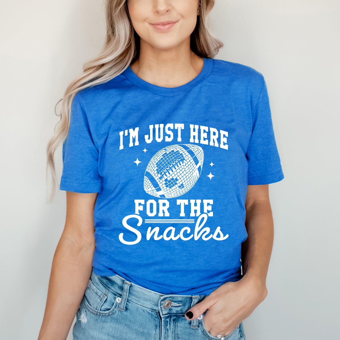 I'm Just Here For The Snacks Disco | Short Sleeve Graphic Tee