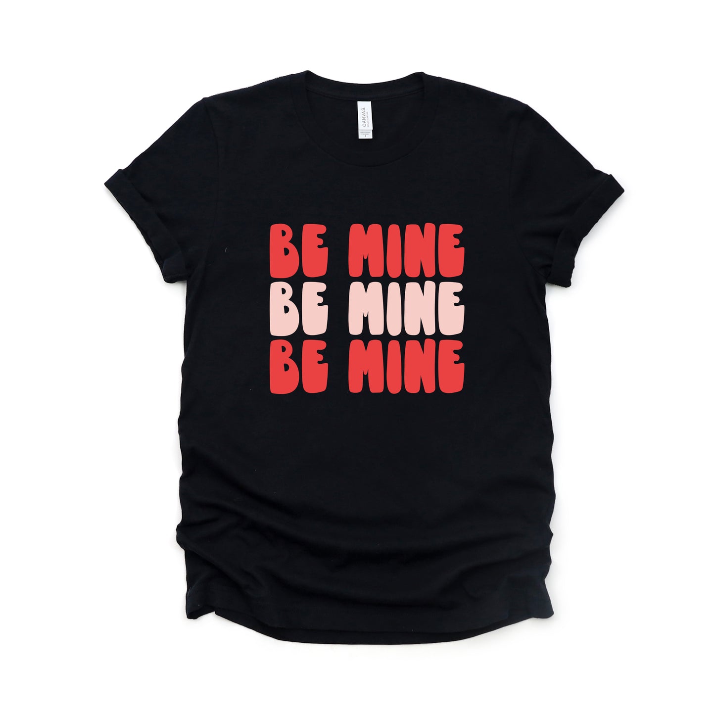 Red And Pink Be Mine | Short Sleeve Graphic Tee