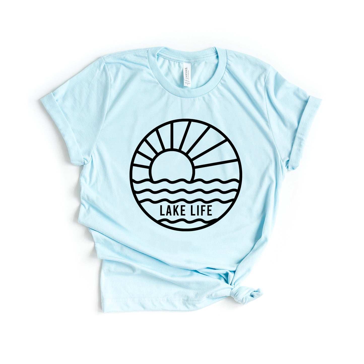 Lake Life Circle | Short Sleeve Graphic Tee