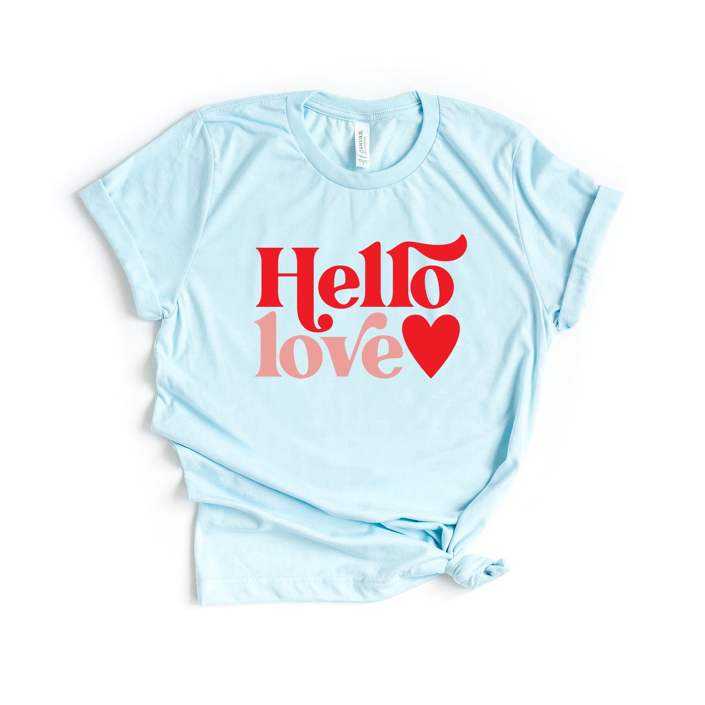 Hello Love | Short Sleeve Graphic Tee
