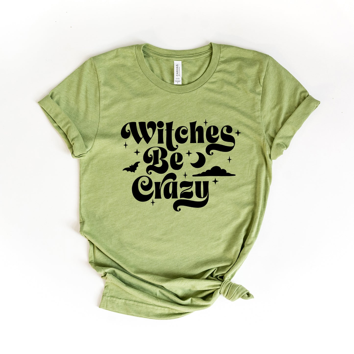 Witches Be Crazy Moon | Short Sleeve Graphic Tee