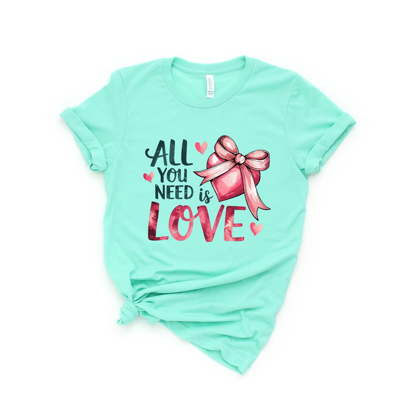 All You Need Is Love Coquette | Short Sleeve Graphic Tee