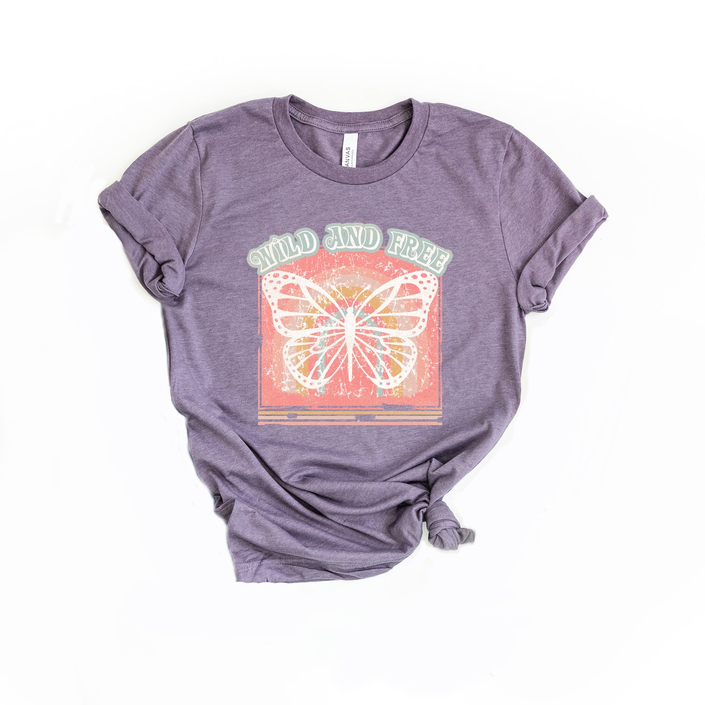 Wild And Free Butterfly | Short Sleeve Graphic Tee