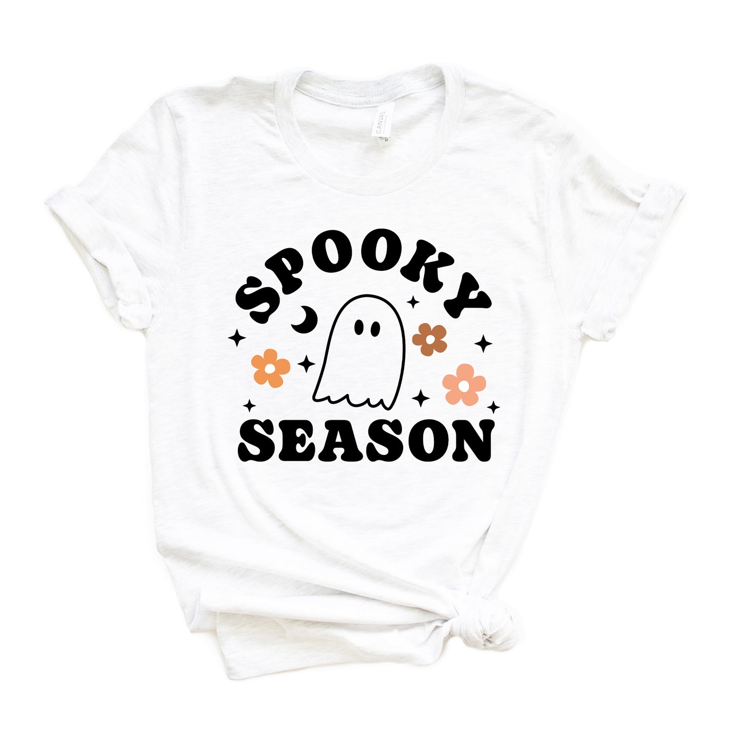 Spooky Season Flowers | Short Sleeve Graphic Tee