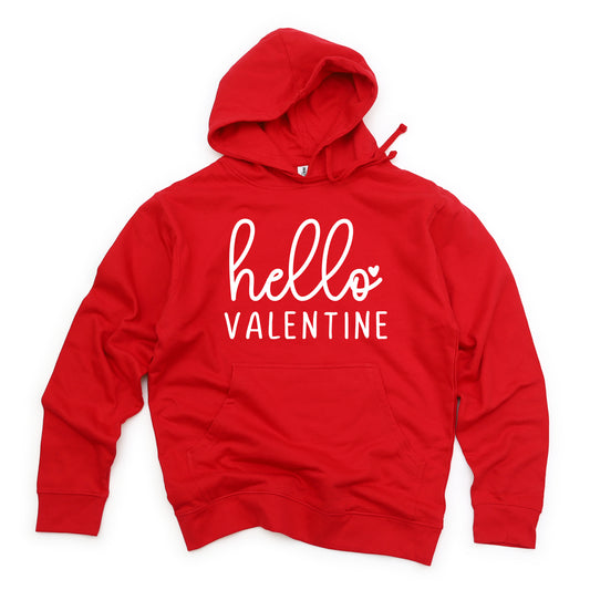 Hello Valentine Cursive | Hoodie