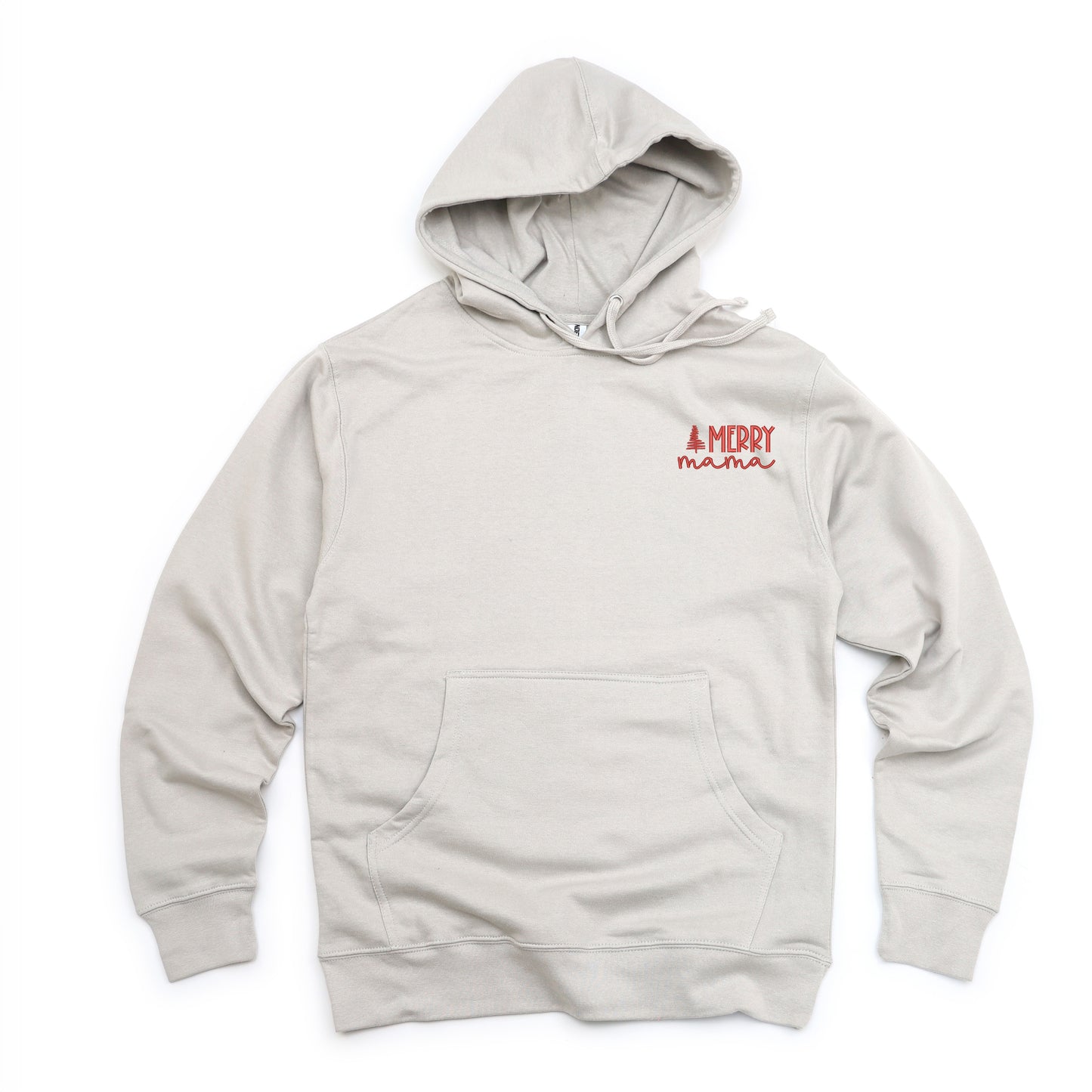 Embroidered Merry Mama Tree | Hoodie