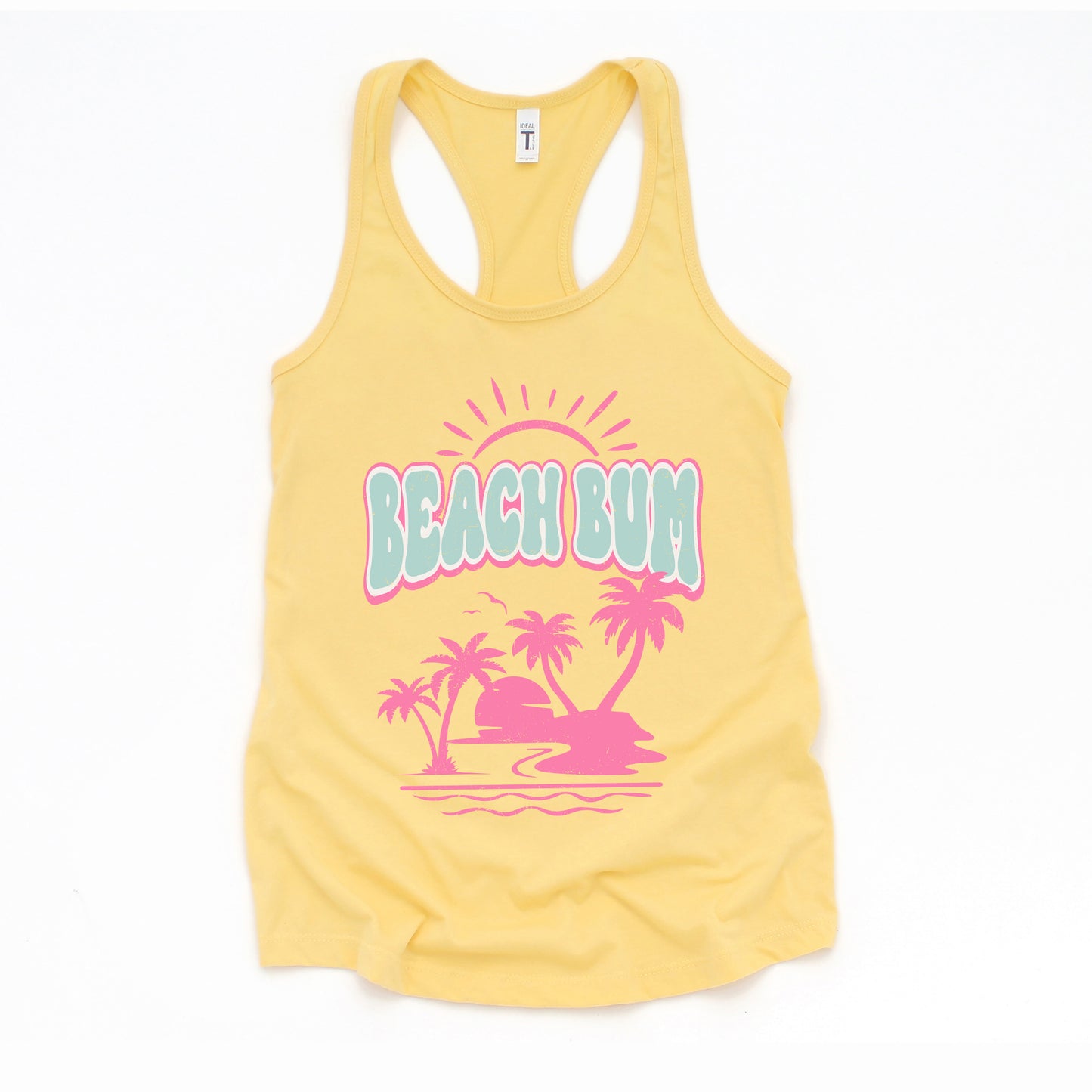 Beach Bum Horizon | Racerback Tank