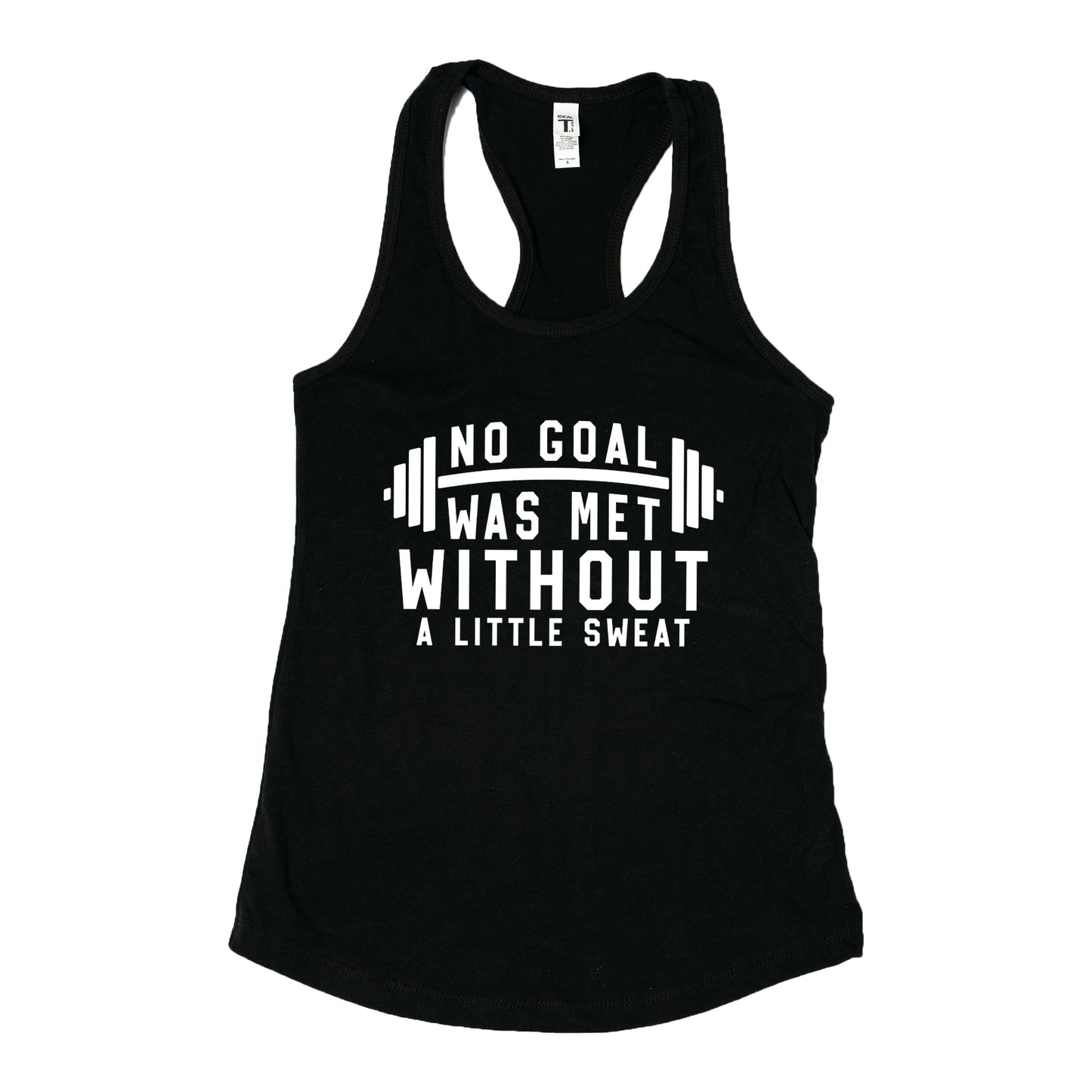 Goal Met Sweat | Racerback Tank
