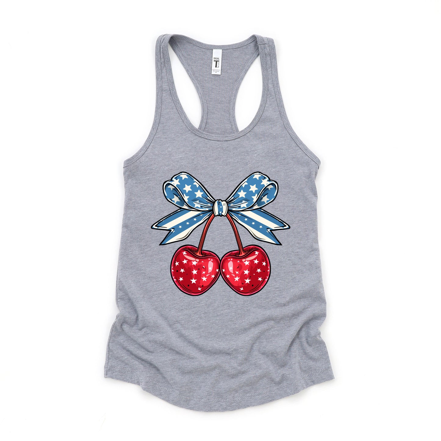Coquette Patriotic Cherries | Racerback Tank