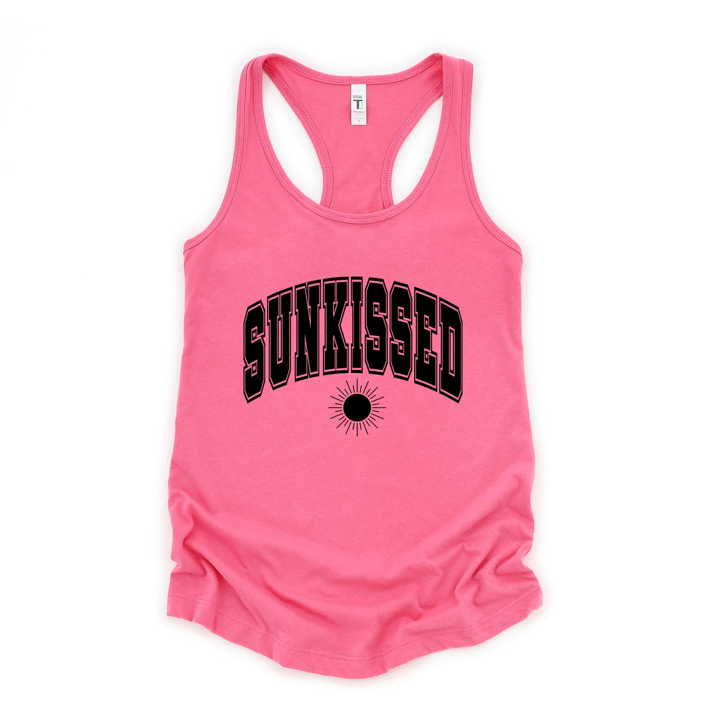 Sunkissed Varsity Sun | Racerback Tank