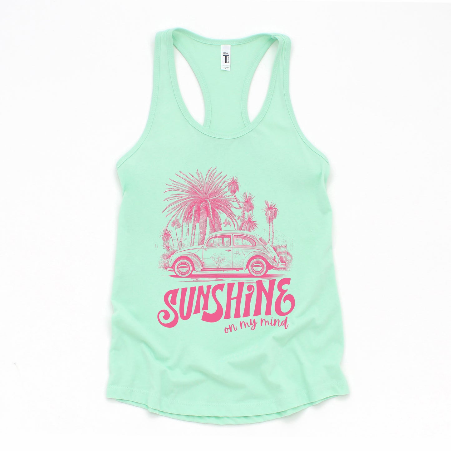 Sunshine On My Mind Car | Racerback Tank