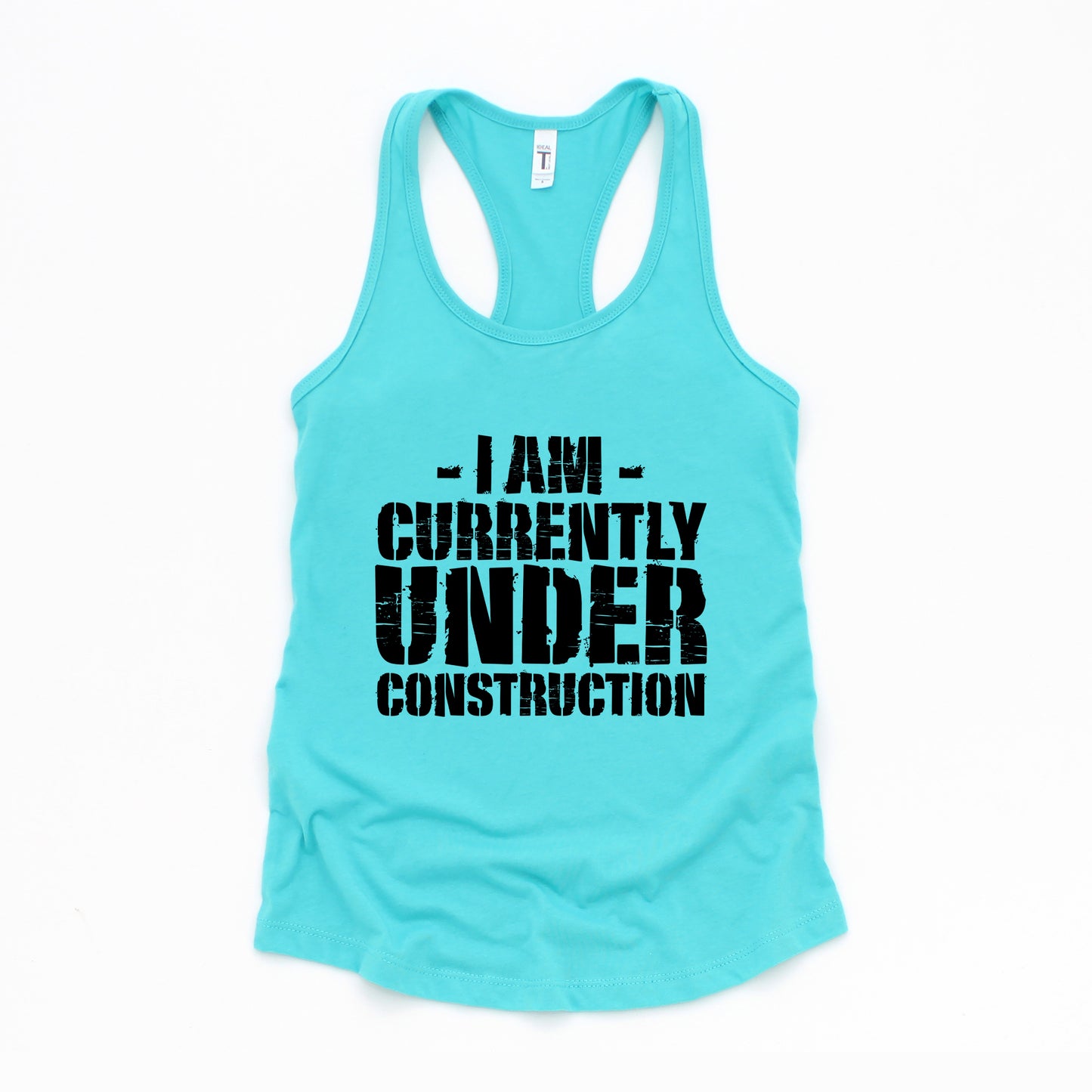 Currently Under Construction | Racerback Tank