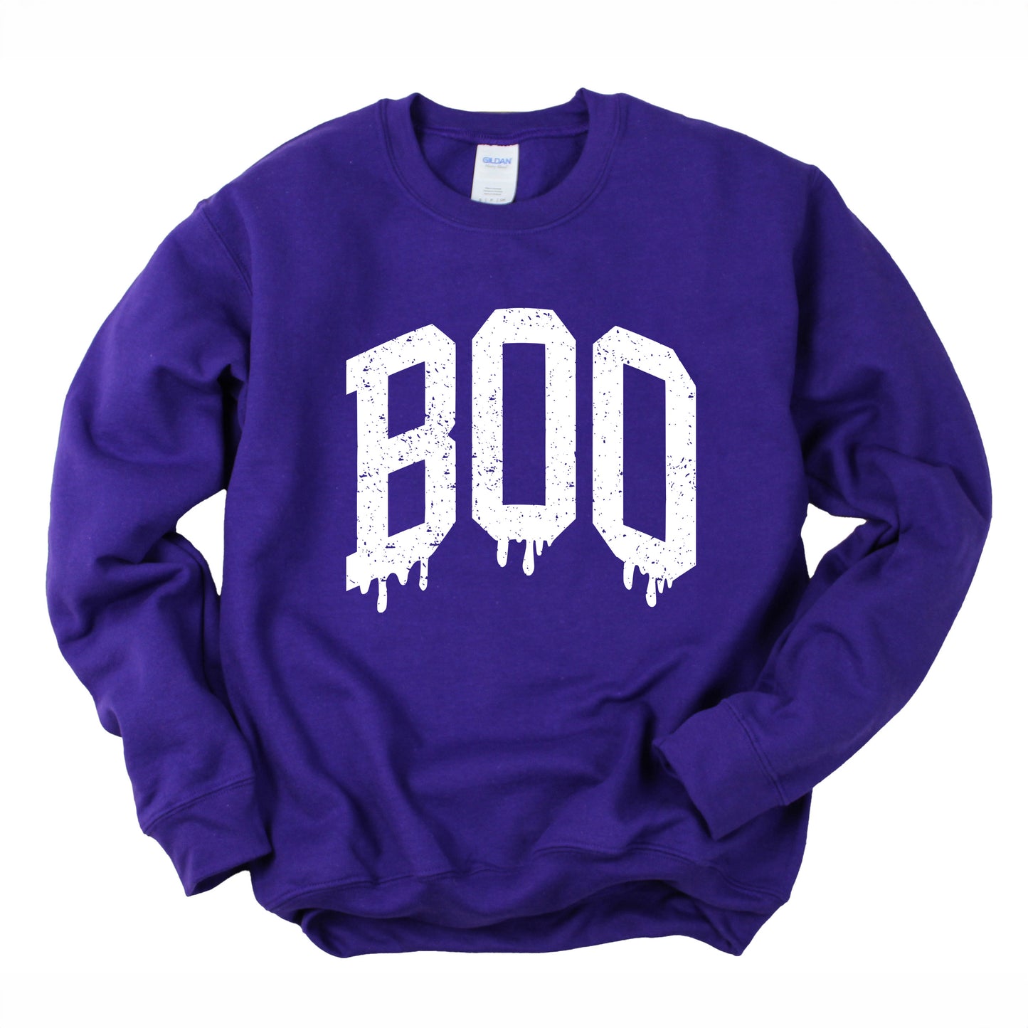 Boo Distressed | Sweatshirt