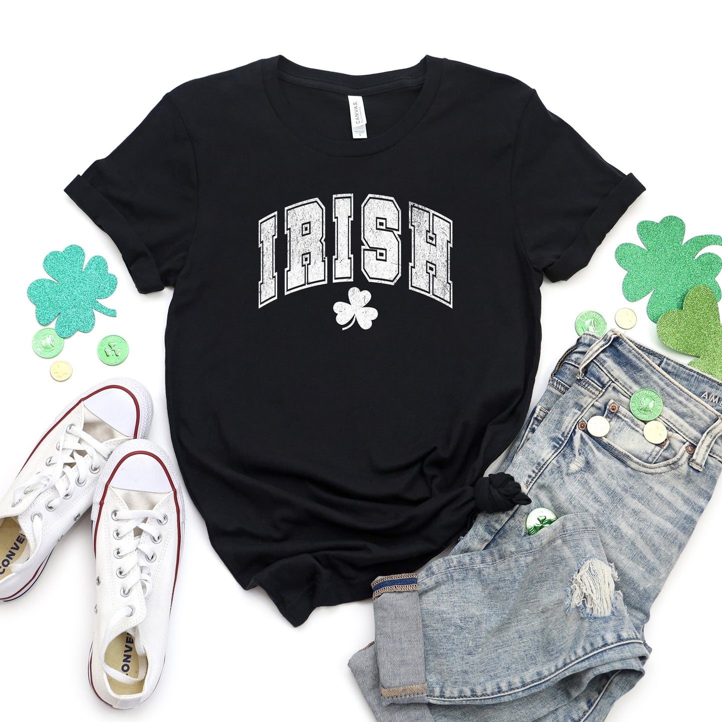 Irish Varsity Grunge | Short Sleeve Graphic Tee