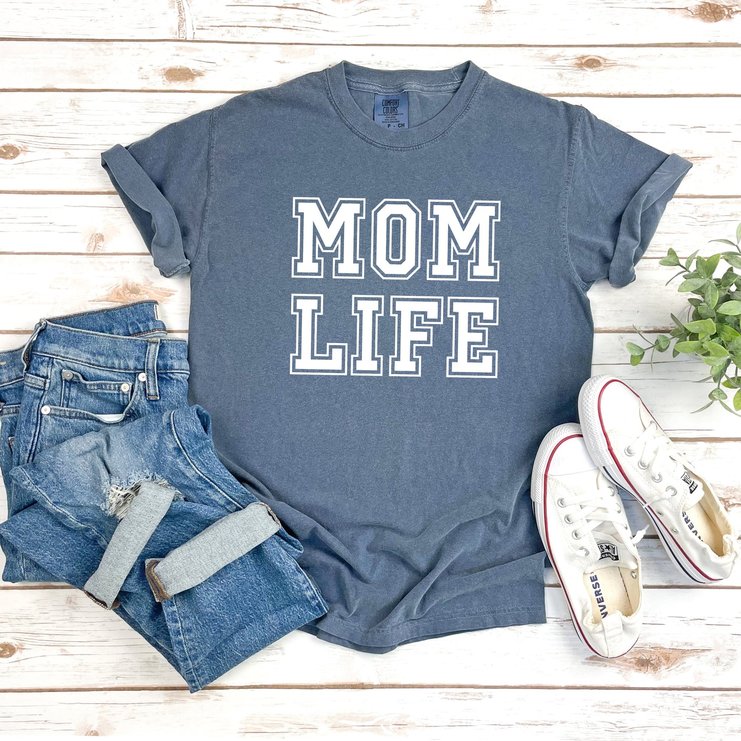 Mom Life | Garment Dyed Tee