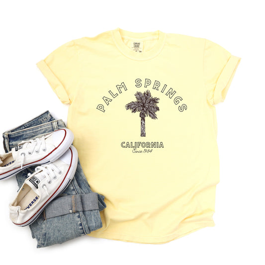 Palm Springs California | Garment Dyed Short Sleeve Tee